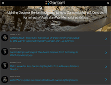 Tablet Screenshot of gantom.com